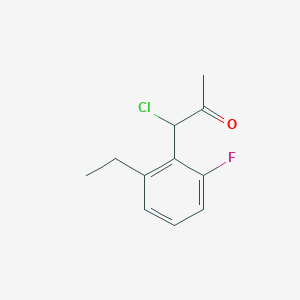 1-Chloro-1-(2-ethyl-6-fluorophenyl)propan-2-one