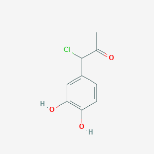 1-Chloro-1-(3,4-dihydroxyphenyl)propan-2-one