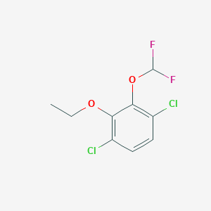 1,4-Dichloro-2-difluoromethoxy-3-ethoxybenzene