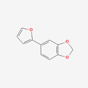 1,3-Benzodioxole, 5-(2-furanyl)-