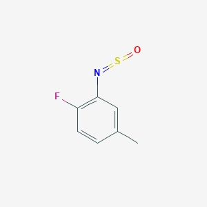 B1405701 1-Fluoro-4-methyl-2-(sulfinylamino)benzene CAS No. 1785759-41-2
