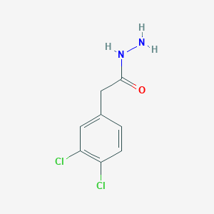 molecular formula C8H8Cl2N2O B140571 2-(3,4-二氯苯基)乙酰肼 CAS No. 129564-33-6