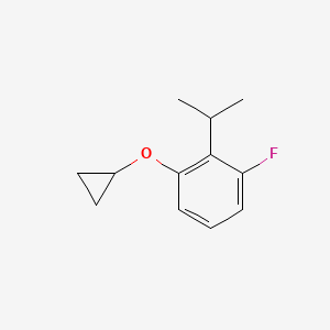 1-Cyclopropoxy-3-fluoro-2-isopropylbenzene