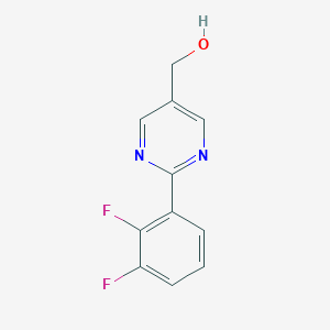 2-(2,3-Difluorophenyl)pyrimidine-5-methanol