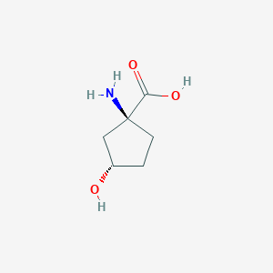 (1S,3S)-1-Amino-3-hydroxycyclopentanecarboxylic acid