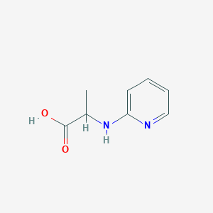 molecular formula C8H10N2O2 B14057822 N-2-Pyridinylalanine CAS No. 76478-29-0