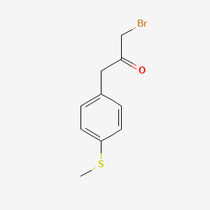 1-Bromo-3-(4-(methylthio)phenyl)propan-2-one