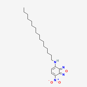 molecular formula C22H36N4O3 B14057981 N-Hexadecyl-7-nitro-2,1,3-benzoxadiazol-4-amine CAS No. 101237-16-5