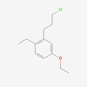 1-(3-Chloropropyl)-5-ethoxy-2-ethylbenzene