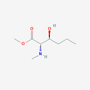 methyl (2S,3S)-3-hydroxy-2-(methylamino)hexanoate