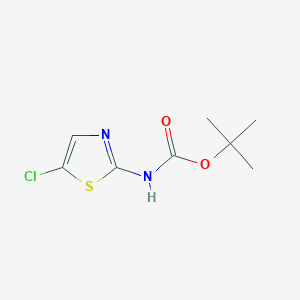 tert-butyl N-(5-chloro-1,3-thiazol-2-yl)carbamate