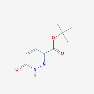 molecular formula C9H12N2O3 B1405815 叔丁基 6-氧代-1,6-二氢哒嗪-3-羧酸酯 CAS No. 1355334-39-2