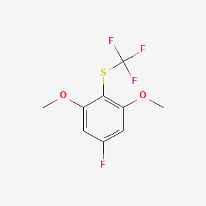 1,3-Dimethoxy-5-fluoro-2-(trifluoromethylthio)benzene