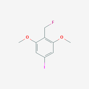 1,3-Dimethoxy-5-iodo-2-(fluoromethyl)benzene