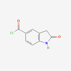 B1405854 2-Oxoindoline-5-carbonyl chloride CAS No. 1417709-94-4