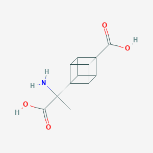 4-(1-Amino-1-carboxyethyl)cubane-1-carboxylic acid