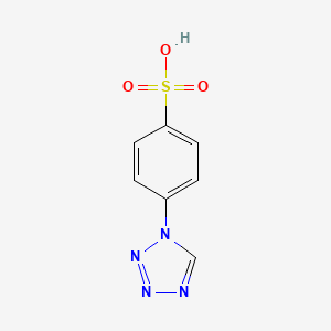 4-(1H-tetrazol-1-yl)benzenesulfonic acid