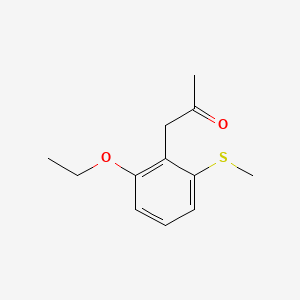 1-(2-Ethoxy-6-(methylthio)phenyl)propan-2-one