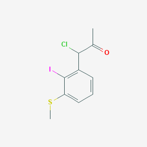 1-Chloro-1-(2-iodo-3-(methylthio)phenyl)propan-2-one