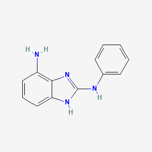 N2-phenyl-1H-benzo[d]imidazole-2,7-diamine