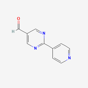 2-(Pyridin-4-yl)pyrimidine-5-carbaldehyde