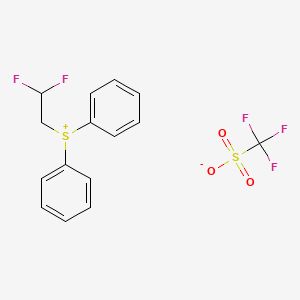 (2,2-Difluoroethyl)diphenylsulfonium trifluoromethanesulfonate