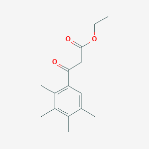 Ethyl 3-oxo-3-(2,3,4,5-tetramethylphenyl)propanoate