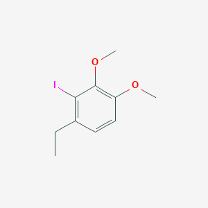 1,2-Dimethoxy-4-ethyl-3-iodobenzene