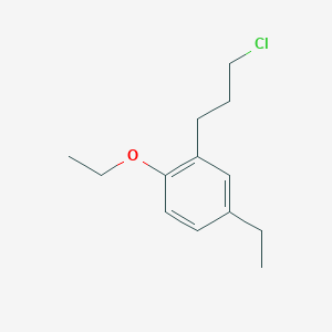 1-(3-Chloropropyl)-2-ethoxy-5-ethylbenzene