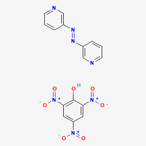 Dipyridin-3-yldiazene; 2,4,6-trinitrophenol