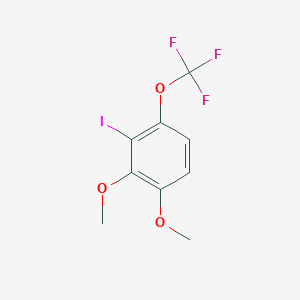 1,2-Dimethoxy-3-iodo-4-(trifluoromethoxy)benzene