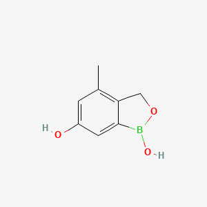 4-methylbenzo[c][1,2]oxaborole-1,6(3H)-diol