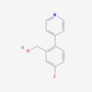 (5-Fluoro-2-(pyridin-4-yl)phenyl)methanol