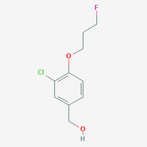 B1405982 (3-Chloro-4-(3-fluoropropoxy)phenyl)methanol CAS No. 1499536-44-5