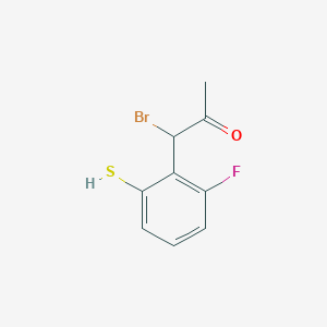 1-Bromo-1-(2-fluoro-6-mercaptophenyl)propan-2-one