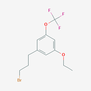 1-(3-Bromopropyl)-3-ethoxy-5-(trifluoromethoxy)benzene