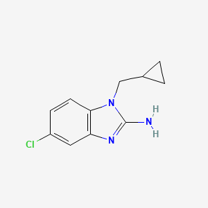 5-chloro-1-(cyclopropylmethyl)-1H-benzo[d]imidazol-2-amine