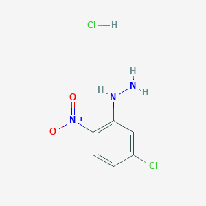 (5-Chloro-2-nitrophenyl)hydrazine hydrochloride