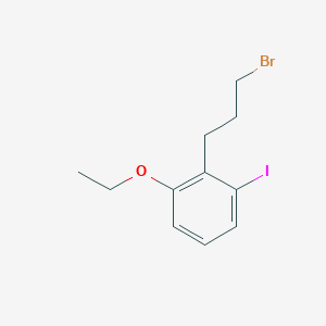 1-(3-Bromopropyl)-2-ethoxy-6-iodobenzene