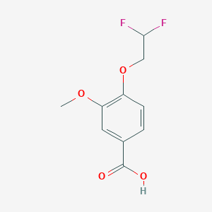 4-(2,2-Difluoro-ethoxy)-3-methoxy-benzoic acid