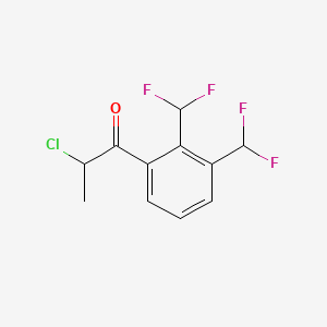 1-(2,3-Bis(difluoromethyl)phenyl)-2-chloropropan-1-one