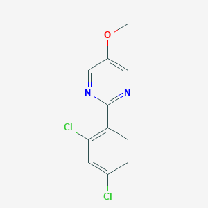 2-(2,4-Dichlorophenyl)-5-methoxypyrimidine