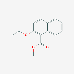 molecular formula C14H14O3 B1406066 Methyl 2-ethoxy-1-naphthoate CAS No. 773874-20-7