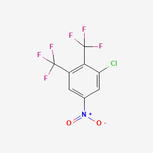 1,2-Bis(trifluoromethyl)-3-chloro-5-nitrobenzene