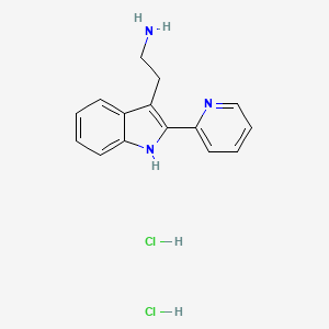 2-(2-Pyridin-2-YL-1H-indol-3-YL)-ethylamine dihydrochloride