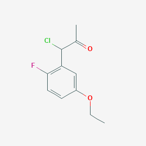 1-Chloro-1-(5-ethoxy-2-fluorophenyl)propan-2-one