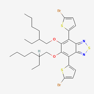 4,7-Bis(5-bromothiophen-2-yl)-5,6-bis((2-ethylhexyl)oxy)benzo[c][1,2,5]thiadiazole