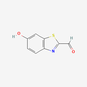 B1406116 6-Hydroxybenzothiazole-2-carboxaldehyde CAS No. 1261744-69-7