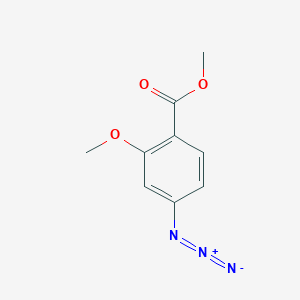 Benzoic acid, 4-azido-2-methoxy-, methyl ester