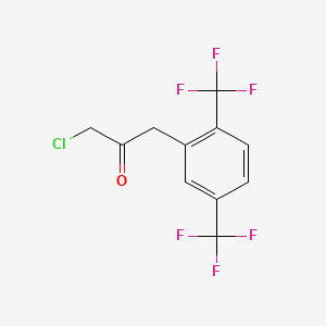 1-(2,5-Bis(trifluoromethyl)phenyl)-3-chloropropan-2-one